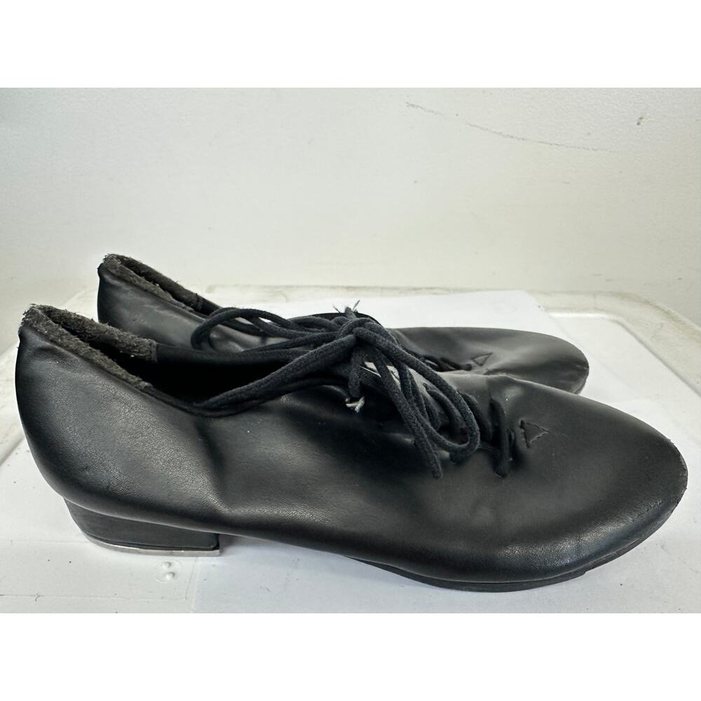 Pre-Owned Tap Shoes SoDanca Adult 4.5M Oxford Leather Lace Up Student